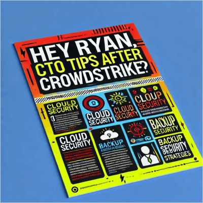 Hey Ryan, any useful tips after CrowdStrike?